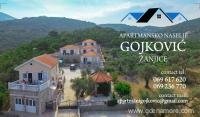 Apartmansko naselje Gojković, privatni smeštaj u mestu Žanjice, Crna Gora
